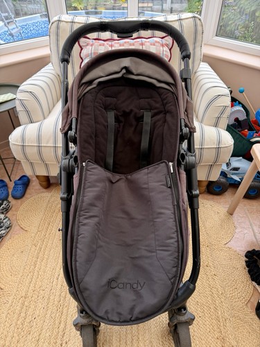 Icandy strawberry pram - strawberry,