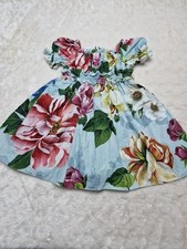 dolce gabbana baby Poplin girl Dress And Bloomers Bnwot