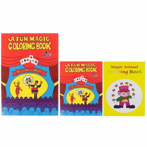 Fun magic coloring book - a,