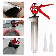 Mortar Gun for Brick Pointing Grouting Cement Lime Applicator Tool + 2 Nozzles !