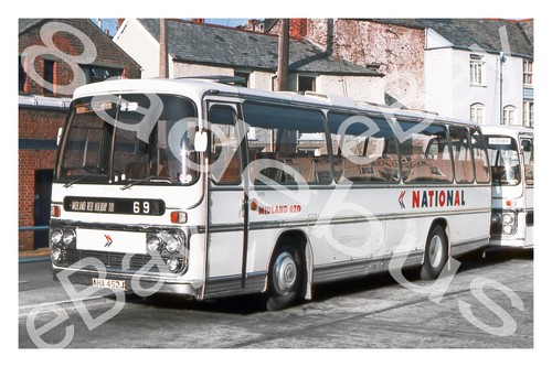 Bus photograph midland red nbc - red,