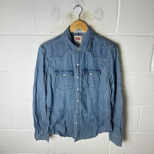 Levis shirt mens medium blue - levis,