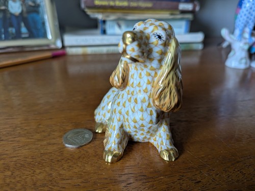Herend spaniel hungarian hand - herend,