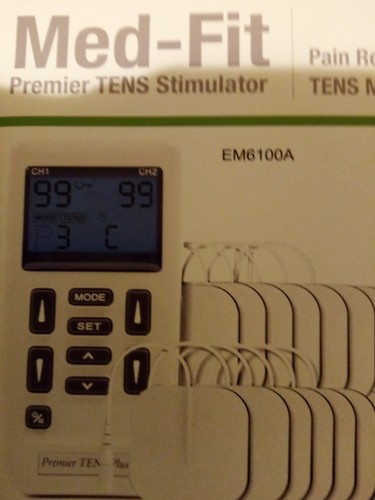 Rechargeable tens med fit - tens, med-fit