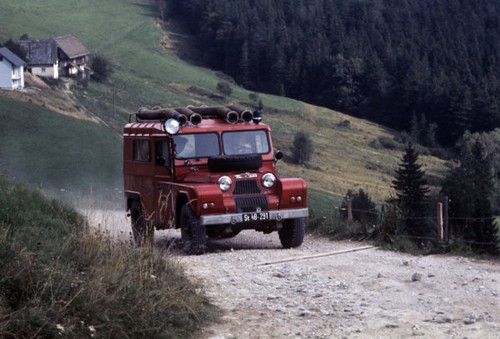 Austin gypsy fire engine - gypsy,