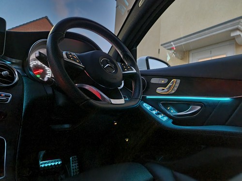 Mercedes glc ambient - glc, light