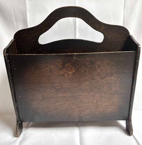 Haxyes vintage wooden magazine - vintage,