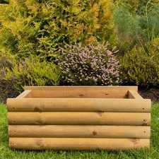 Wooden Garden Planter Trough