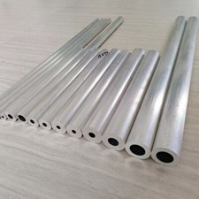 6061 Aluminum Round Tube Pipe Hollow Alloy Metal Tube Shaft Sleeve Pole CNC DIY