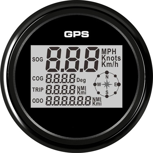 85mm digital gps speedometer - digital,
