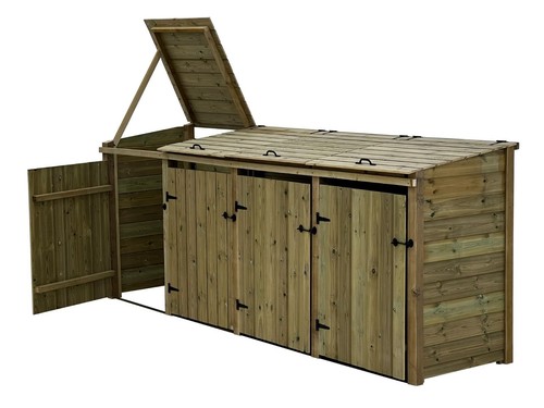 Wheelie bin storage outdoor - wheelie,