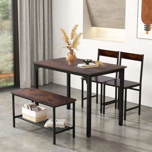 Industrial dining table bench - industrial,