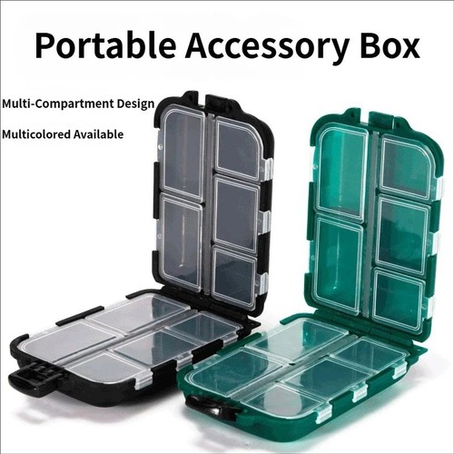 Fishing tackle box double - fishing,