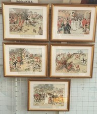 Pears Hunting Prints, Set of