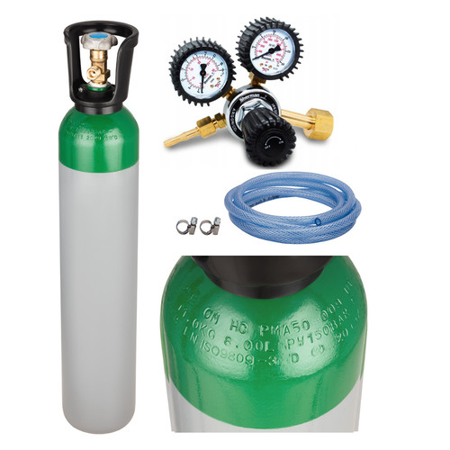 Argon gas bottle - gas, cylinder