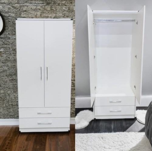 Ready assembled wardrobe - assembled,