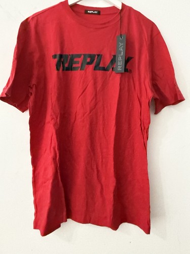 Replay men red logo - replay,