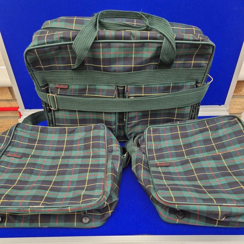 Constellation tartan luggage - constellation,