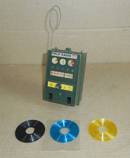 vintage Palitoy ACTION MAN vam - commander FIELD RADIO with 3 discs -70s