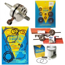 Kawasaki KX100 1998-2005 52.45mm Mitaka Engine Rebuild Kit Crank Piston Gaskets
