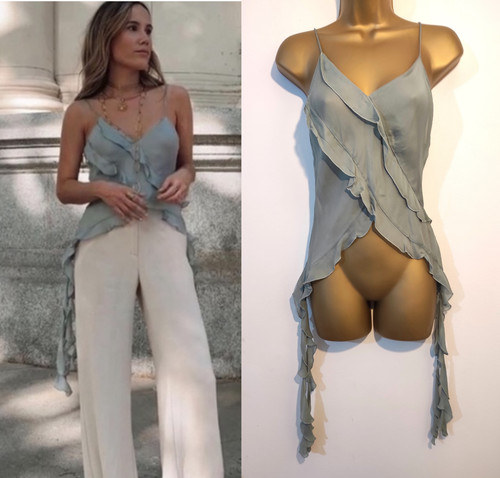 Zara sea green semi - sea,