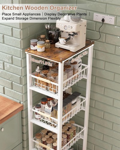 Vegetable rack with wooden - vegetable,