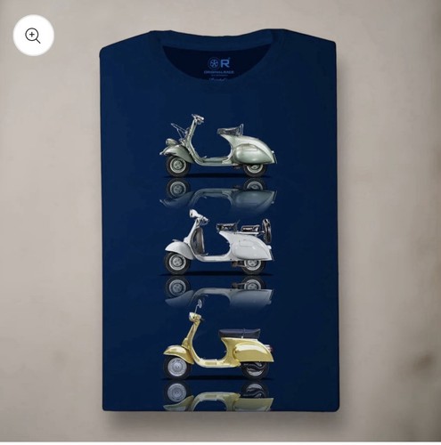 Vaturi vespa navy shirt - navy, t-shirt