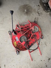Westwood twin blade cutter deck back rear dischage mower ride on tractor lawn 36