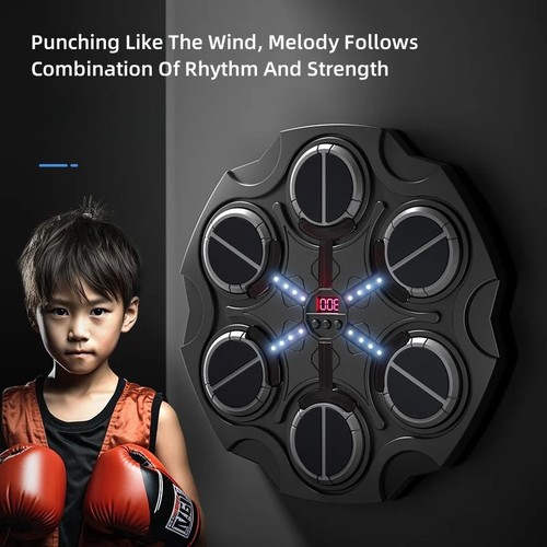 Smart boxing machine - machine, music