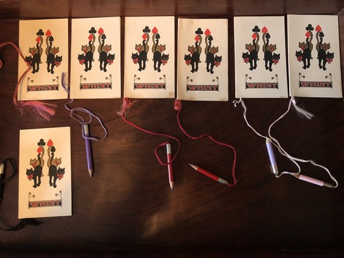 Vintage whist score - vintage, cards