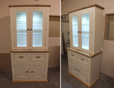 RUTLAND PAINTED 2 DOOR DISPLAY