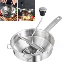 Potato Masher Food Mill Stainless Blender Sweet Potato Ricer Manual Presser UK