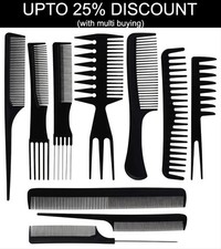 10 piece Hair Styling Comb Set