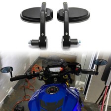 For Suzuki GSX-S 1000 750 Cafe RacerMotorcycle 7/8'' Handle Bar End Rear Mirror