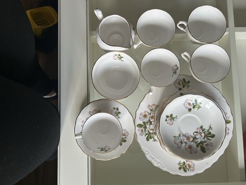 Vintage tea set bone - tea, china