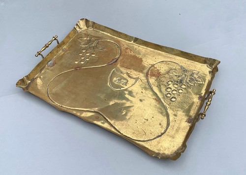 Arts crafts brass large - brass,