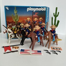 Playmobil 3485 U.S. Cavalry Union soldiers playset BOXED complete Western ACW