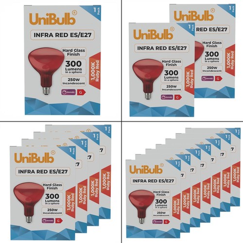 Unibulb e27 infrared heater - e27,