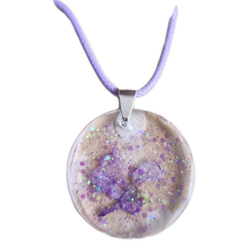 Handmade necklace with - handmade, real