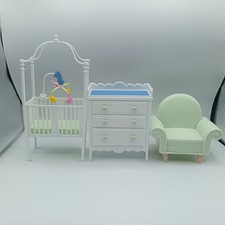 Barbie Play All Day Nursery Giftset Furniture 2004 Mattel #G8496 RARE 
