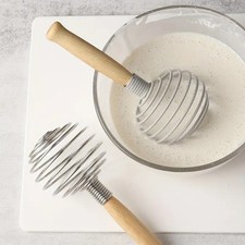 Hand-held Spring Egg Whisk