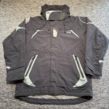 Gill OS2 Offshore Jacket Mens Large Grey Sailing Weatherproof 3 in 1 Sailing