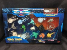 NIB! Star Trek Limited Edition Collector Set Micromachines [Galoob 1993] #015295