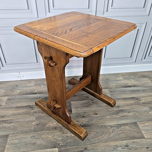 Antique solid refectory - antique, table