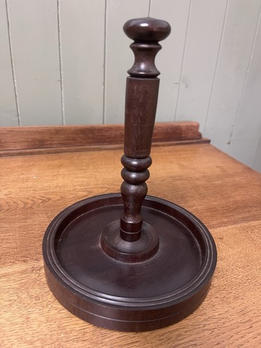 Antique 19thc turned mahogany - 19thc,