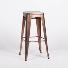 Tolix inspired metal bar - inspired, stool
