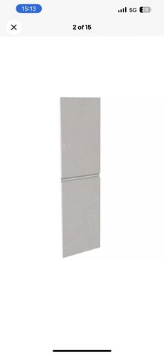 Handleless 300mm grey gloss - 300mm,