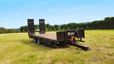 BRADLEYS 20T LOW LOADER TRAILER New 2021 Black Edition tractor hydraulic ramps