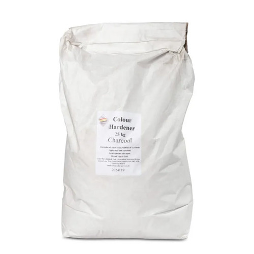 Colour hardener for imprinted - colour,