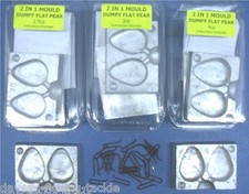 2 IN 1 DUMPY FLAT PEAR MOULD